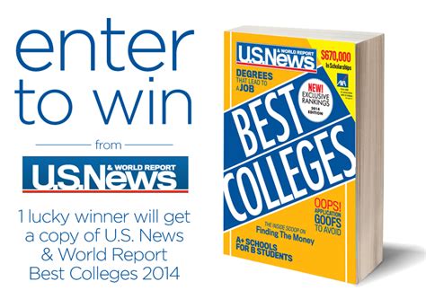 Freebie Friday — U.S. News & World Report “Best Colleges 2014” – NextStepU