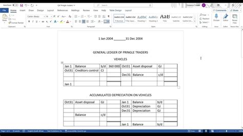 Accounting Lesson 2 Asset Disposal Full Video Youtube