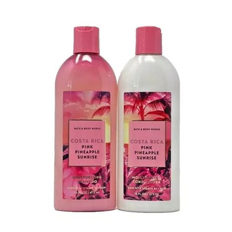 Bath Body Works Pink Pineapple Sunrise Moisturizing Shampoo