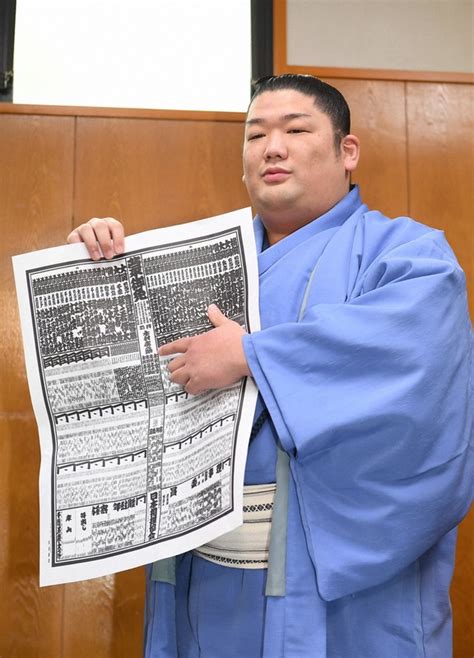 尊富士が「最速」新入幕 大相撲春場所番付発表 写真特集112 毎日新聞