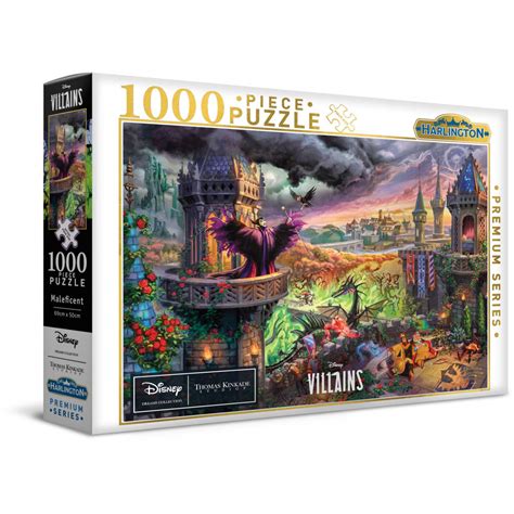 Harlington Thomas Kinkade Pq Pce Puzzle Disney Maleficent