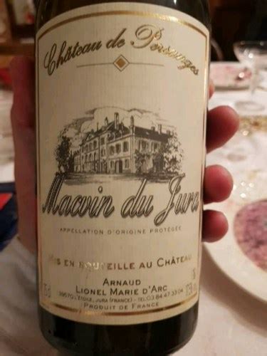 Château de Persanges Macvin du Jura Vivino US