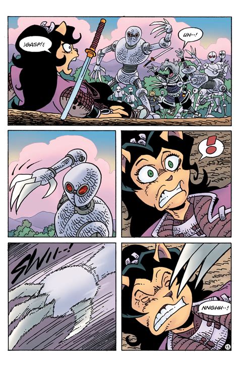 Read Online Teenage Mutant Ninja Turtlesusagi Yojimbo Wherewhen Comic Issue 5