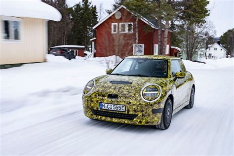 Mini Cooper Ev 2024 Les Essais Hivernaux Sur