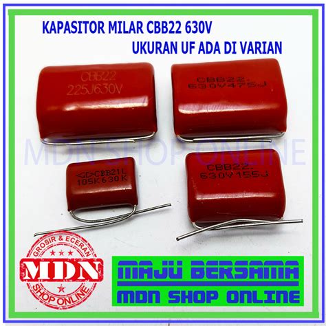 Jual Milar Mylar Kapasitor Capasitor Cbb J J J J V