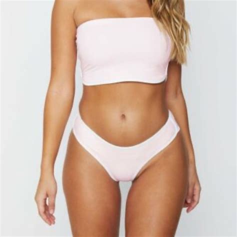 Hannah Terrycloth Cheeky Bikini Bottoms Gem