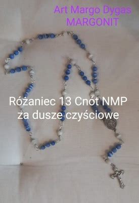 Różaniec koronka do 13 cnót NMP za dusze w czyśćcu 10982779005