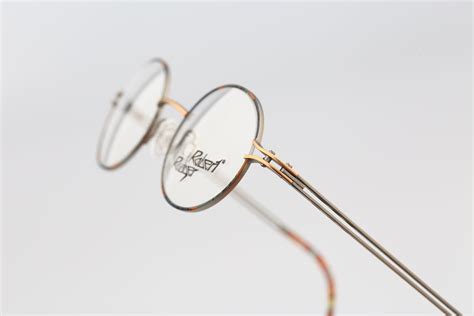 Robert Rudger 1600 175 27 Vintage 90s Small Round Eyeglasses Etsy