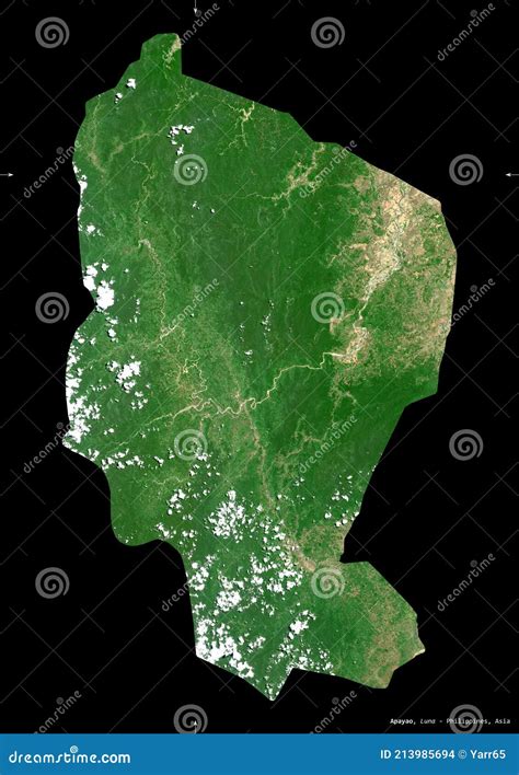 Apayao Philippines Black Solid Sentinel 2 Satellite Stock