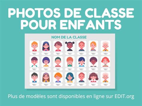 Personnalisez Des Mod Les De Photos De Classe Gratuits