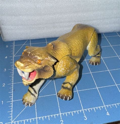 Vintage Tyco Toys Dino Riders Sabretooth Tiger 1990 Ice Age Sabre Tooth Ebay