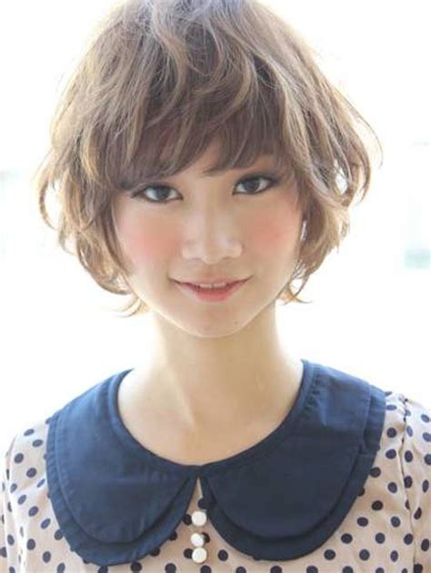 The Short Curly Hairstyle Japanese New Style Pinterest Short