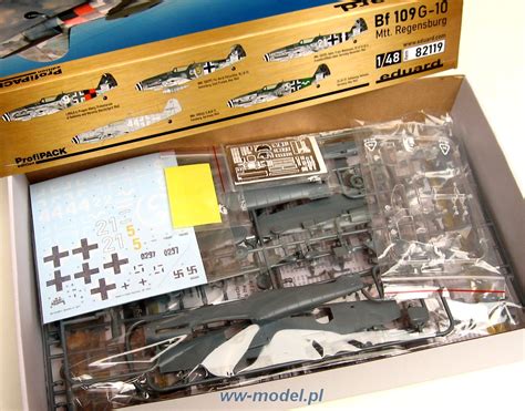 EDUARD 82119 1 48 Messerschmitt Bf 109G 10 Mtt Regensburg ProfiPACK