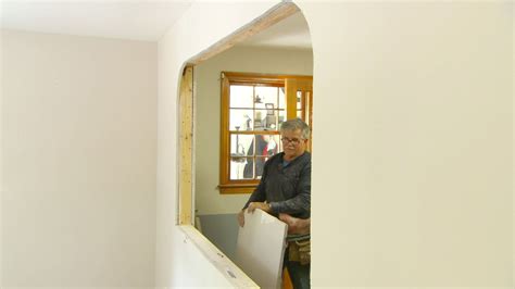 How To Cut A Pass Through In A Load Bearing Wall This Old House