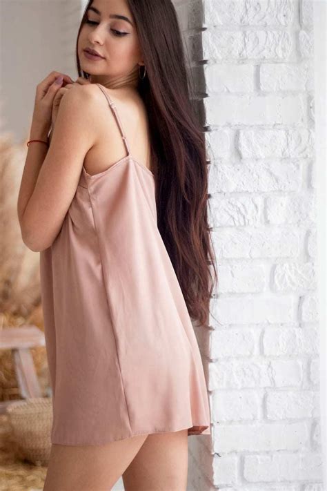 Silk Nightgown Sexy Lingerie For Girls Women Teen Homewear Etsy