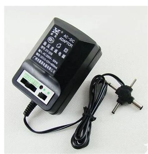 Aliexpress Buy AC220V In Adjustable 1 5V 3V 6V 9V 12V 600mA DC