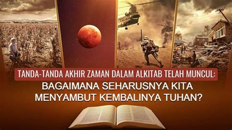 Tanda Tanda Akhir Zaman Dalam Alkitab Telah Muncul Bagaimana