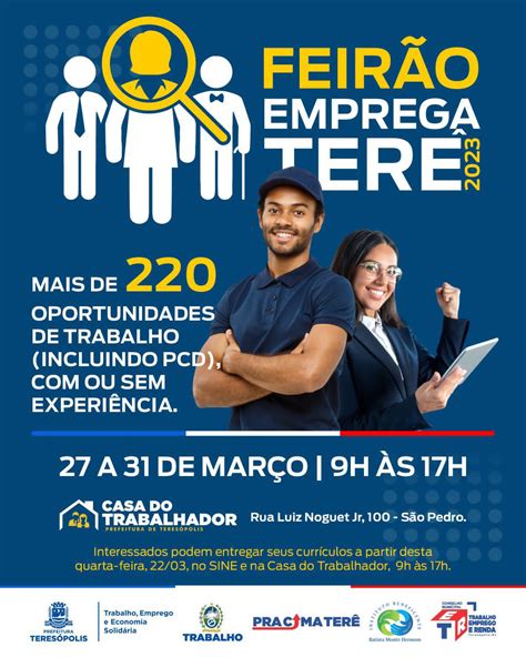 1º Feirão Emprega Terê de 2023 faz mais de 100 atendimentos e