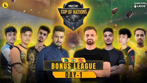 BONUS LEAGUE DAY 1 CUP OF NATIONS FT FOZYAJAY RNT GODL WB