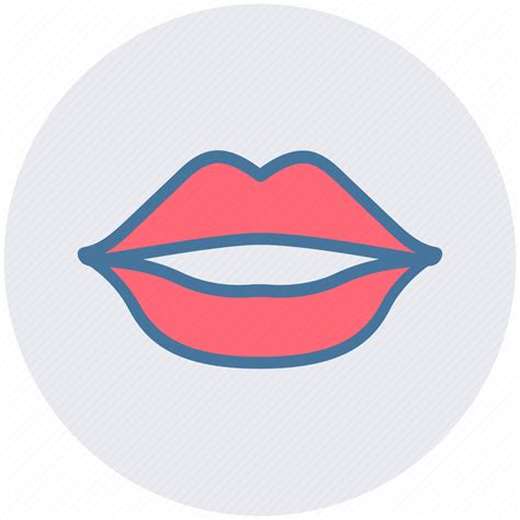 Emotion Kiss Lips Lipstick Mouth Smile Smiley Icon Download On