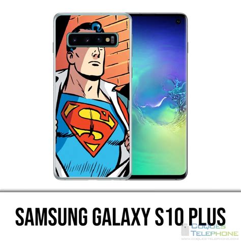 Samsung Galaxy S10 Plus Hülle Superman Comics