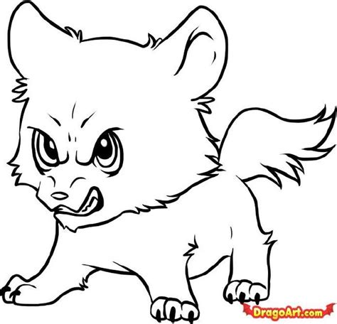 How To Draw Chibi Wolf Jacob Step 6 Download 4shared Clipart Best