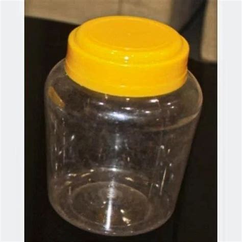 Neelkanth Enterprise Yellow And Transparent L Pet Plastic Jar At Rs