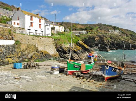 Portloe, Cornwall, UK Stock Photo - Alamy