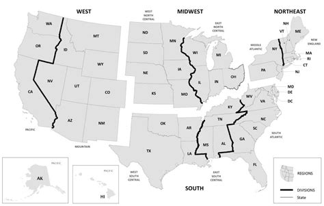 Map of USA - United States of America - GIS Geography