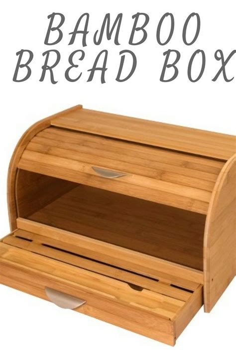 Honey Can Do Bamboo Bread Box Bamboo Bamboo Bread Boxes Honey Can Do