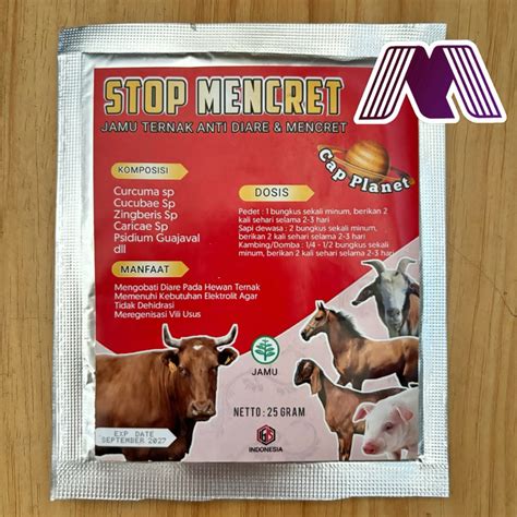 Jual Stop Mencret Obat Diare Mencret Ternak Sapi Kerbau Kuda Kambing