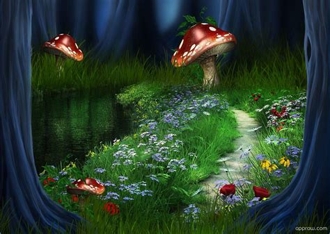 Fairy Garden Wallpapers - Top Free Fairy Garden Backgrounds - WallpaperAccess