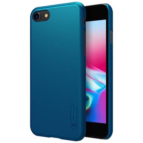 Nillkin Super Frosted Zadní Kryt Pro Apple Iphone 8se2020 Peacock Blue Modrý 6902048198920