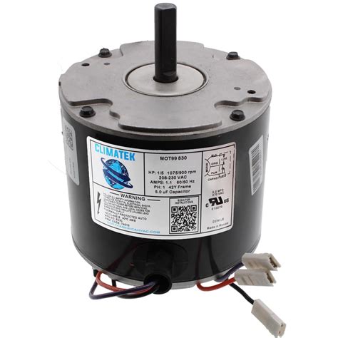 ClimaTek Upgraded 1 5 HP Condenser Fan Motor Replaces Emerson US Motors