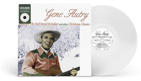 Gene Autry Rudolph The Red Nosed Reindeer Christmas Classics Snow White Vinyl LP - Records