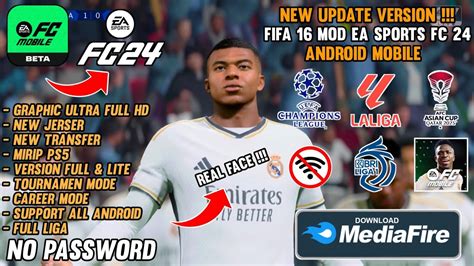 Main Fifa Mod Ea Sports Fc Android Terbaru Grafik Hd Offline New