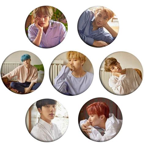 Buy Fancyku BTS Bangtan Boys Love Yourself 承 HER Buttons Badges