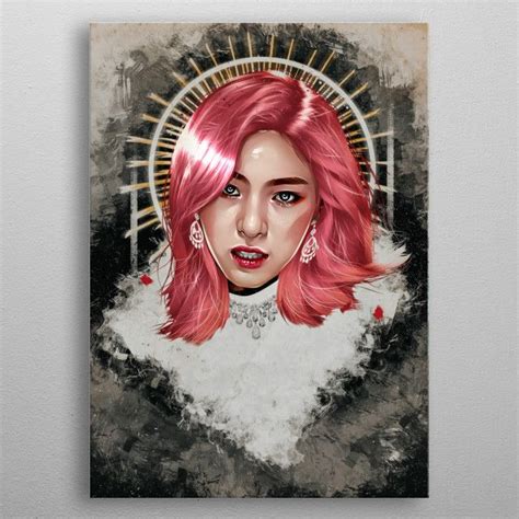 Itzy Ryujin Icy Poster By Marlowe Art Displate Ryujin Art Art