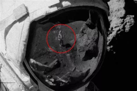 Us Moon Landing Faked Photo Of Astronaut S Visor Proves Nasa Staged