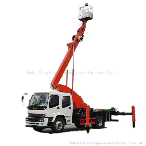 Wholesale Isuzu Aerial Platform 40m Manlift Truck In Chinese Hubei