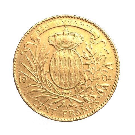 Monaco Francs Or Charles Iii Paris