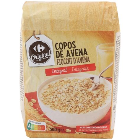 Copos De Avena Integral Original Carrefour 500 G Supermercado Online