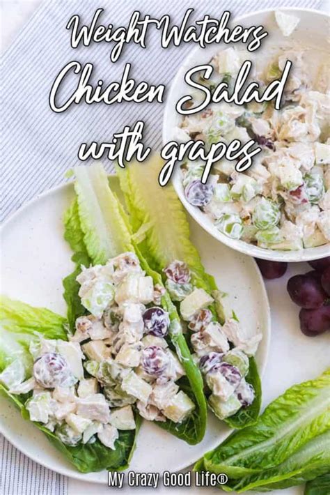 Weight Watchers Chicken Salad With Grapes My Crazy Good Life