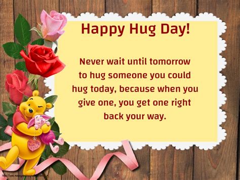 Greetings Cards For Hug Day Happy Hug Day