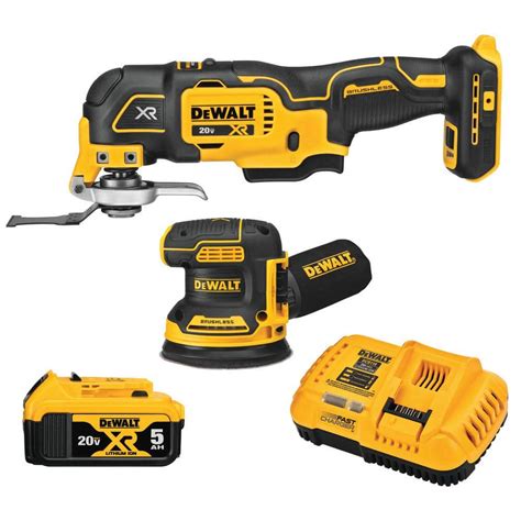 DEWALT 20V MAX XR Cordless Woodworking 2 Tool Combo Kit With