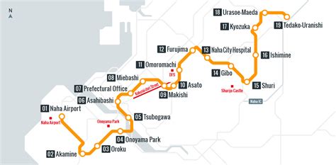 Route Map｜okinawa Urban Monorail Inc