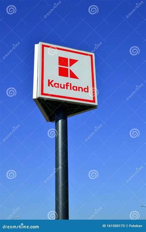 Logo De Kaufland Cartel De La Empresa Kaufland Imagen Editorial