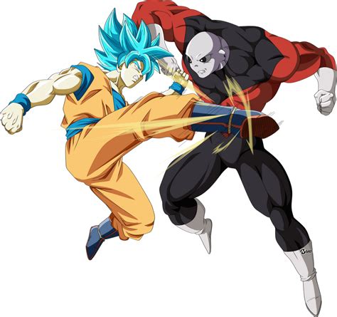 Goku ssj blue vs jiren universo 11 by naironkr | Anime dragon ball ...