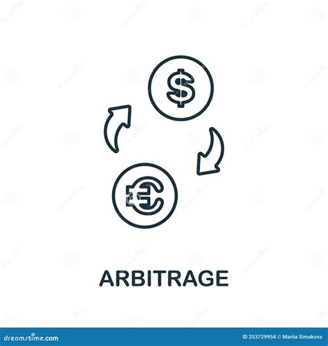 Arbitrage Icon. Trendy Arbitrage Logo Concept On White Background From