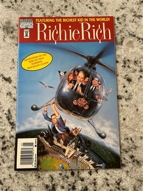 Richie Rich 1 Nm Marvel Comic Book Film Adaptation Macaulay Culkin